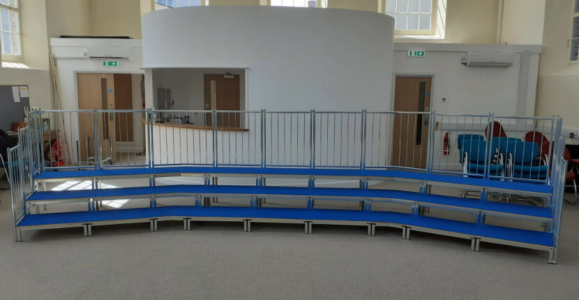 Portable Tiered Seating